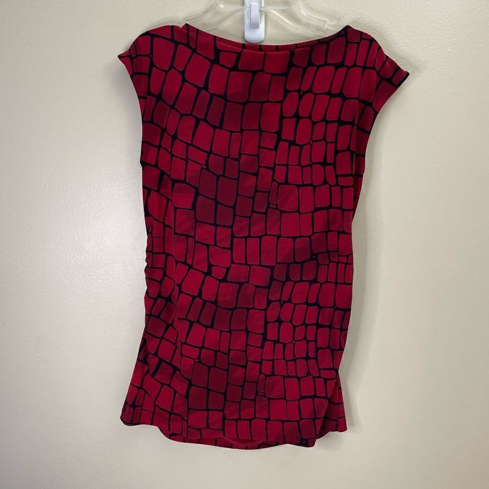 Kenneth Cole| Small | Sleeveless top| Drape front - Picture 7 of 9